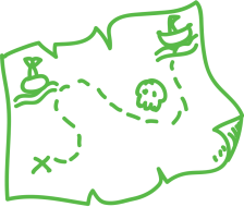 mapa zelena